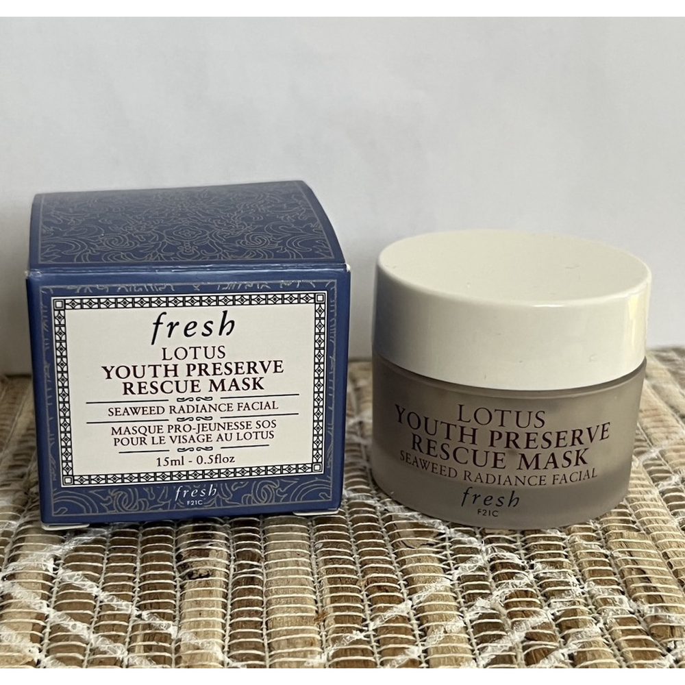 Fresh Lotus Youth Preserve Rescue Mask Seaweed Radiance 0.5 fl oz / 15 mL